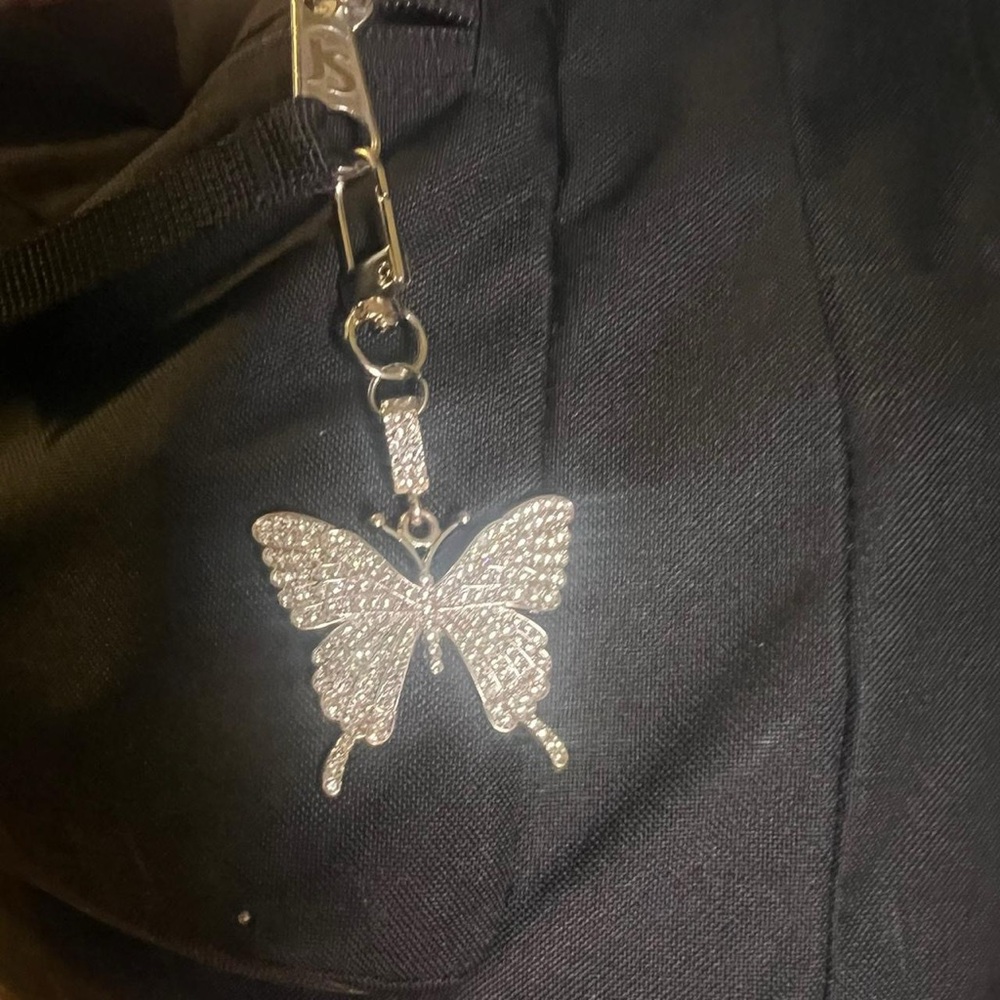 Silver Butterfly Charm